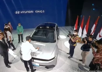 Presiden Jokowi Luncurkan Hyundai IONIQ 5, Mobil Listrik Pertama yang Dirakit di Indonesia