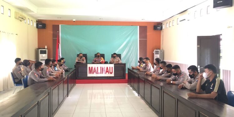 Polres Malinau Gelar Latihan Pra Operasi Bina Kusuma 2022