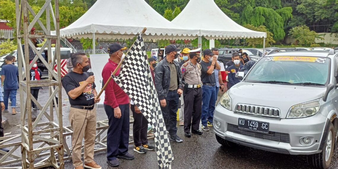 Kejurprov Rally Wisata Seri 1 Walikota Tarakan Cup Resmi Dimulai