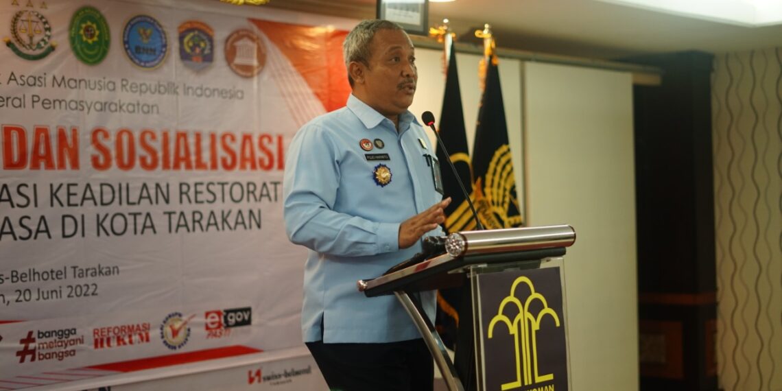 Kemenkumham Gelar Rakor dan Sosialisasi Implementasi Keadilan Restoratif Bagi Pelaku Dewasa