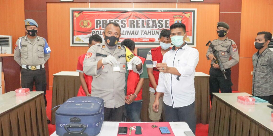 Satresnarkoba Polres Malinau Bekuk 3 Pelaku Penyalahgunaan Narkoba