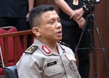 Ferdy Sambo dalam Sidang KKEP