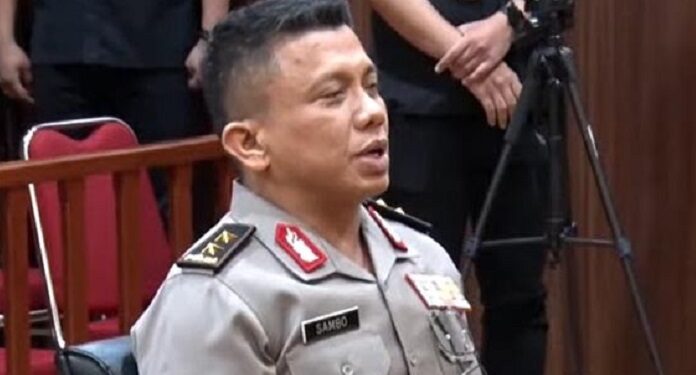Ferdy Sambo dalam Sidang KKEP