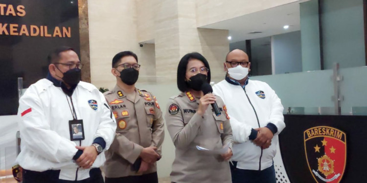 Kabagpenum Divisi Humas Polri, Kombes Nurul Azizah di Bareskrim Polri pada Kamis 13 Oktober 2022 (Foto: Hastina/REQnews)