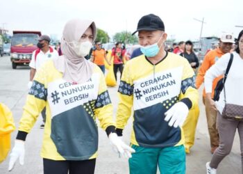 Bupati Laura Turun Langsung Dalam Giat Aksi World Cleanup Day