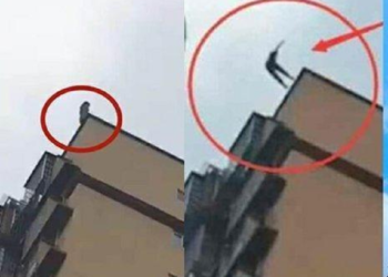 Ilustrasi bunuh diri terjun (Foto:Istimewa)