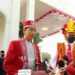 Jokowi menggunakan baju adat dari Buton pda saat Upacara HUT RI ke 77 (Foto:Istimewa)