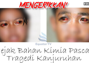 Mengerikkan! Jejak Bahan Kimia Pasca Tragedi Kanjuruhan