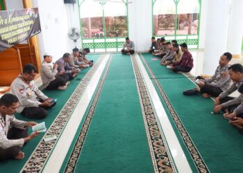 Berduka atas tragedi Kanjuruhan, Polres Malinau Gelar doa bersama.