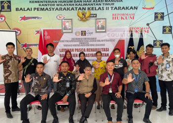 Bapas Tarakan Selenggarakan Bimbingan Kepribadian Pasca Rehabilitasi untuk Klien