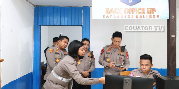 Pastikan Pelayanan berjalan baik dan Maksimal, Kapolda Kaltara sidak ke Polres Malinau
