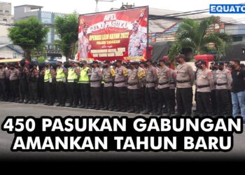 Amakankan Malam Tahun baru 450 personel gabungan dikerahkan