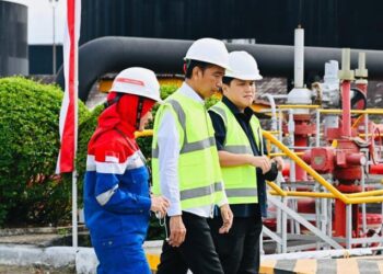 Kunjungi Rokan, Jokowi Apresiasi Pertamina
