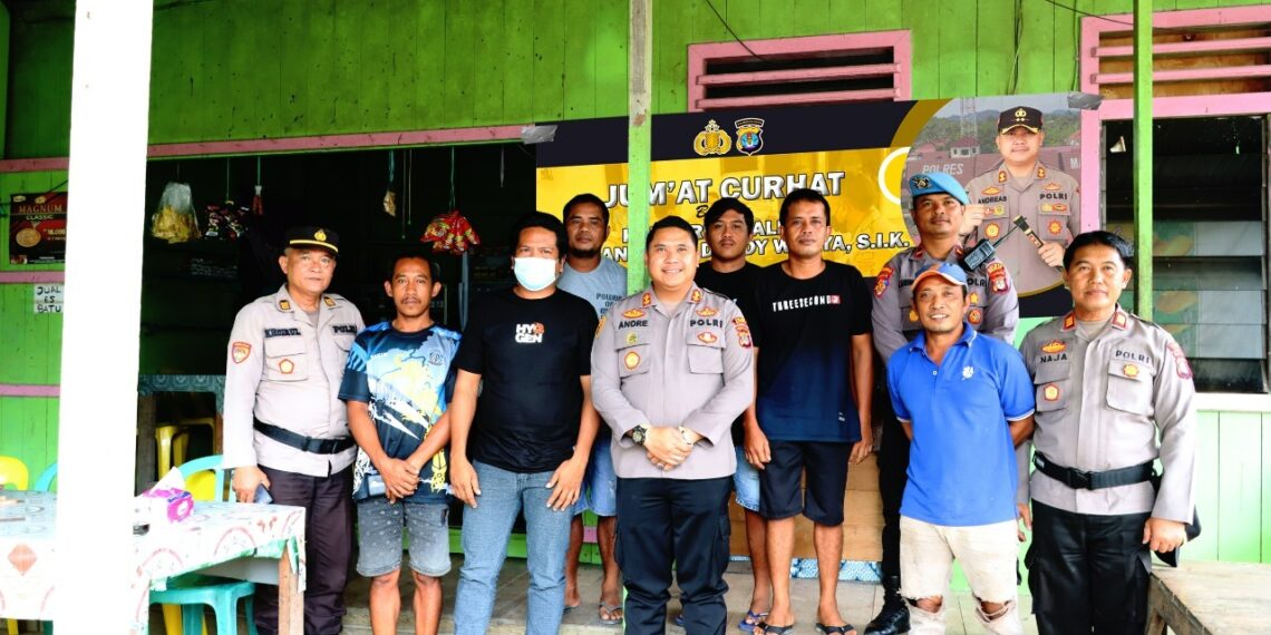 Jum’at Curhat, Sopir truk keluhkan pembatasan BBM kepada Kapolres Malinau