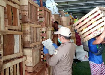 17,39 Ton Komoditas Siap Ekspor Ke Malaysia