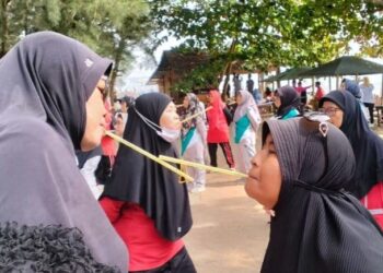 Budayakan Germas Hidup sehat, Puskesmas Mamburungan gelar Outbond Lansia