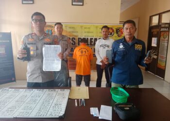 Penjual Togel Online ditangkap petugas Polsek Tarakan Utara.