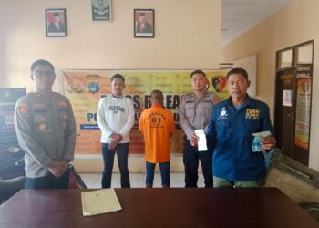 Embat Ayunan Milik Warga, 2 Orang Diduga Pelaku Diamankan Polisi