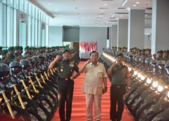 Menhan RI serahkan 120 Kendaraan Dinas untuk Babinsa