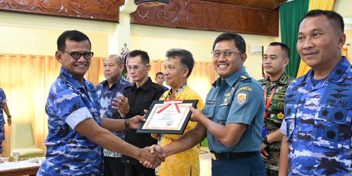 LANTAMAL XIII berikan paparan di program kuliah kerja Pasis SESKOAU A-60 TP 2023
