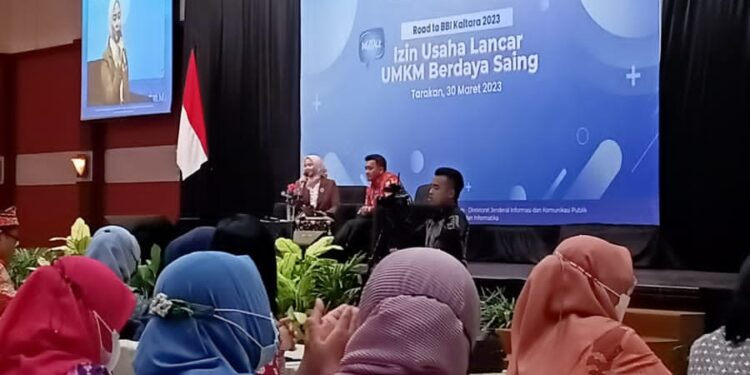 Tingkatkan Kwalitas UMKM Kaltara Kementerian Kominfo Gelar Forum DIGITALK – Road To BBI Kaltara 2023