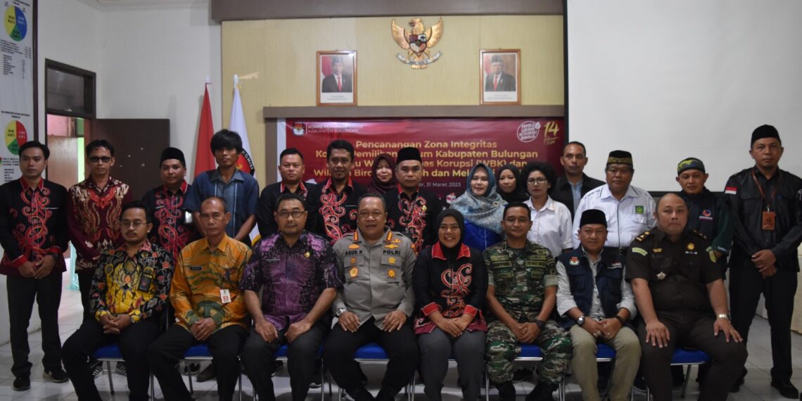 KPU Bulungan Canangkan Zona Integritas