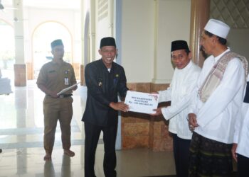 52 Rumah Ibadah, Lembaga dan Organisasi di Tanjung Selor Terima Dana Hibah