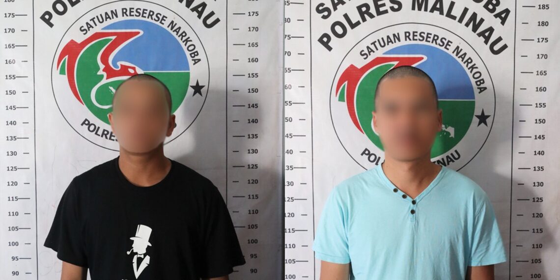 Edarkan sabu di Malinau dua warga Nunukan dan 150,66 gram sabu berhasil diamankan Polres Malinau