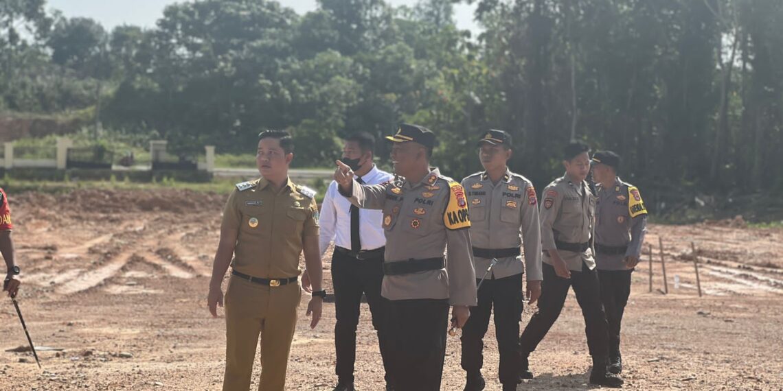 Kerahkan 150 Personel Gabungan, Polres KTT Apel OPS Ketupat Kayan 2023