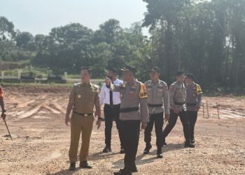Kerahkan 150 Personel Gabungan, Polres KTT Apel OPS Ketupat Kayan 2023