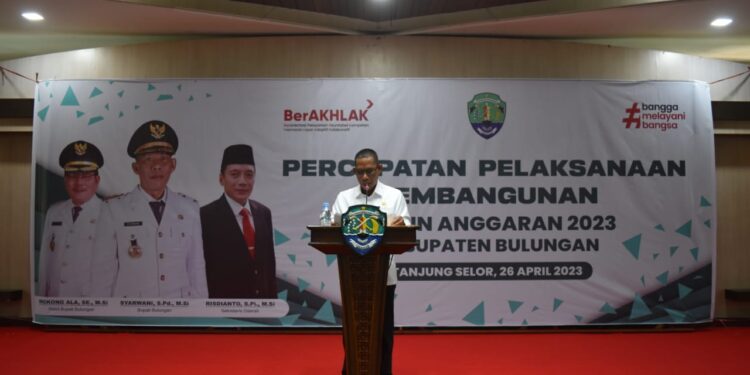 Bupati Bulungan Pimpin Rakor Percepatan Pembangunan