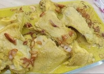 HIDANGAN LEBARAN : Opor Ayam Menu Andalan Keluarga