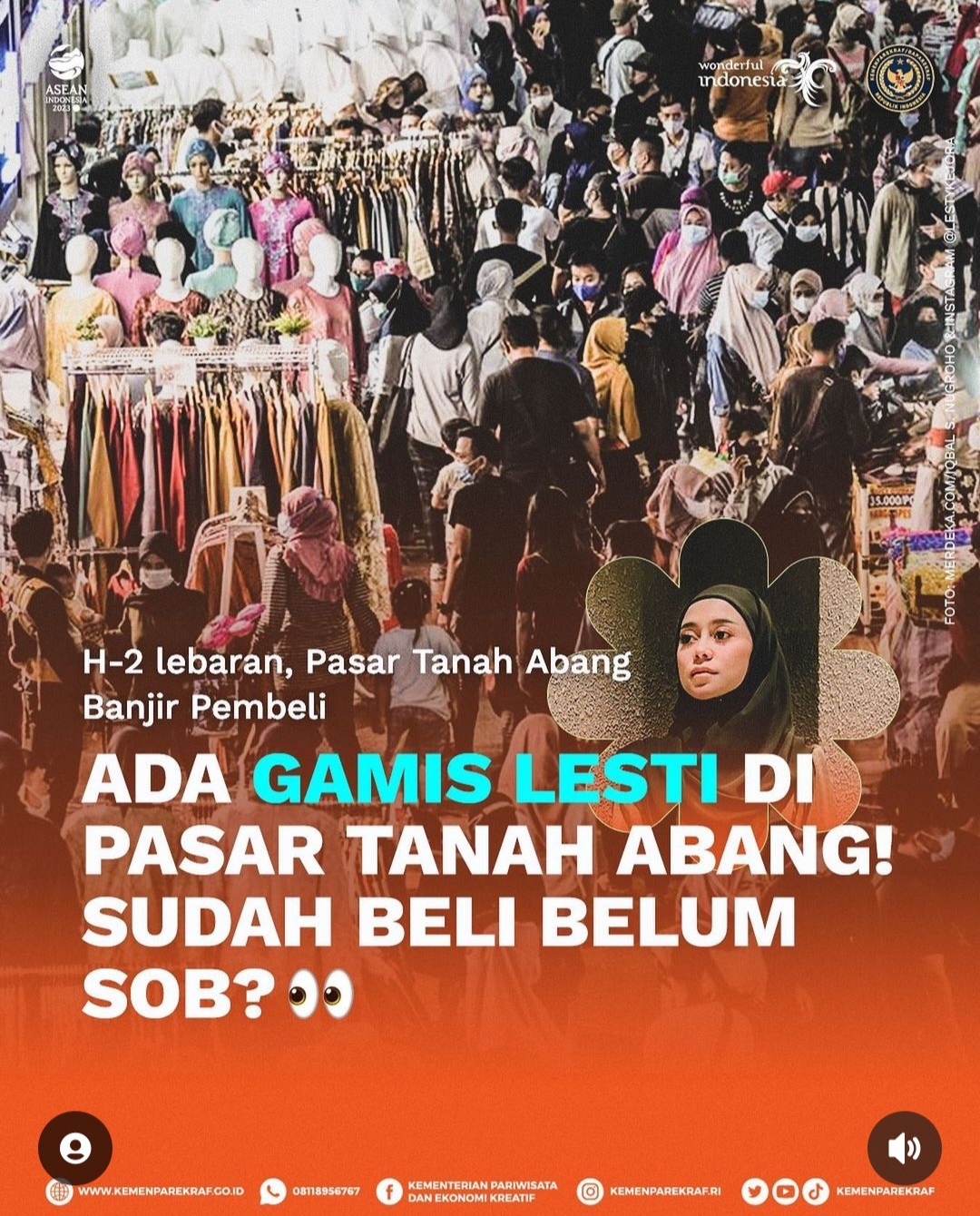 (Foto : Instagram @sandiuno)