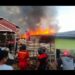 Diduga Korsleting Listrik, 6 Rumah di Sebatik Utara Terbakar