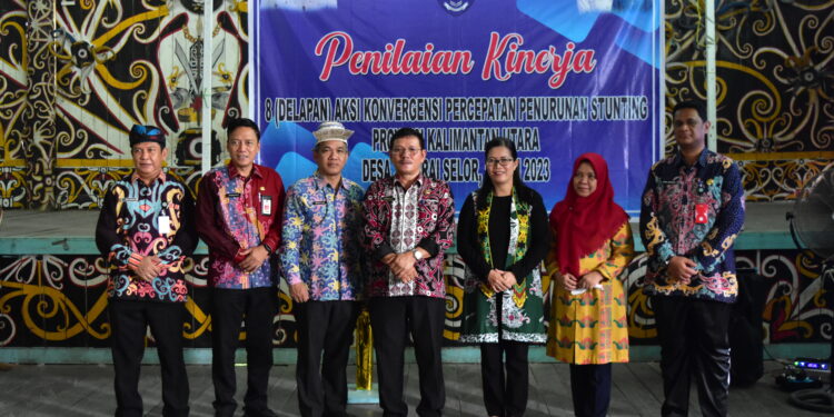 Tim Kinerja Provinsi Kaltara Nilai 8 Aksi Percepatan Penurunan Stunting Di Bulungan