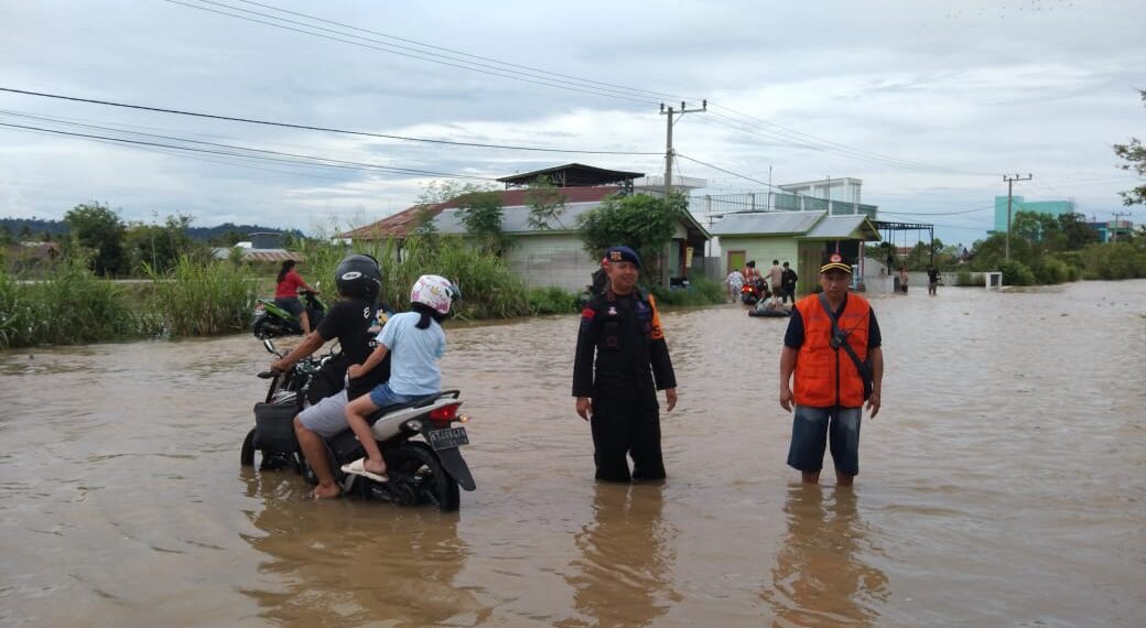 Banjir Melanda Malinau Kota, Permukaan Air Capai Lutut Orang Dewasa
