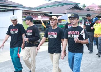 Jalan Sehat Bulan Merdeka Belajar: Memeriahkan Hari Pendidikan Nasional 2023 Di Kabupaten Bulungan