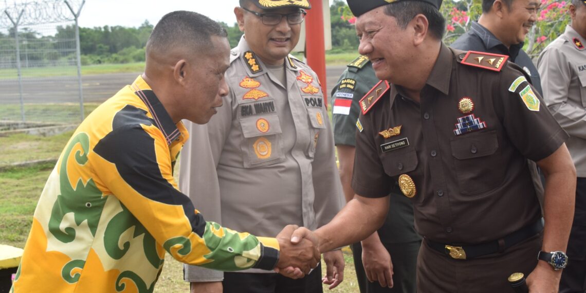 Sinergi Bupati Bulungan Dan Kajati Kaltim: Kejaksaan Tinggi Kaltara Sementara Berkantor Di Gedung KNPI