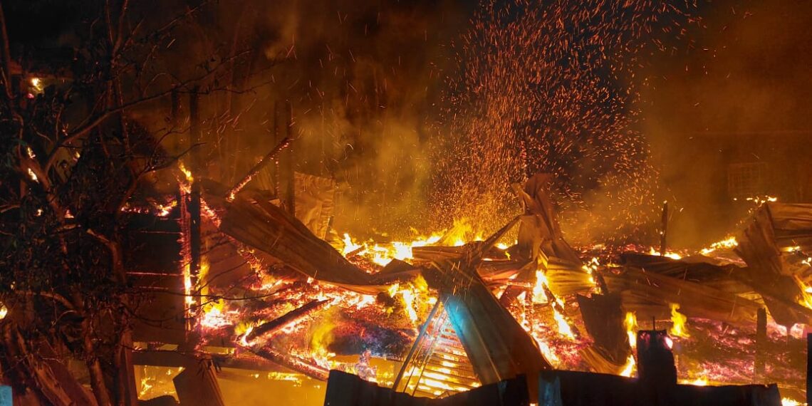 Tragedi Kebakaran Menghanguskan Rumah dan Cafe di Bulungan, Empat Korban Jiwa Meninggal Dunia