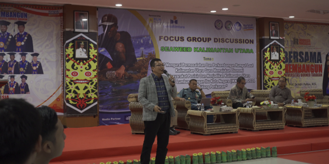UBT FAKULTAS PERIKANAN GELAR FOKUS GROUP DISCUSSION SEAWEED KALIMANTAN UTARA