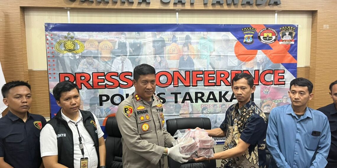 Kapolres Tarakan dan Tim Ungkap Kasus Korupsi ATCS dengan Restitusi Kerugian
