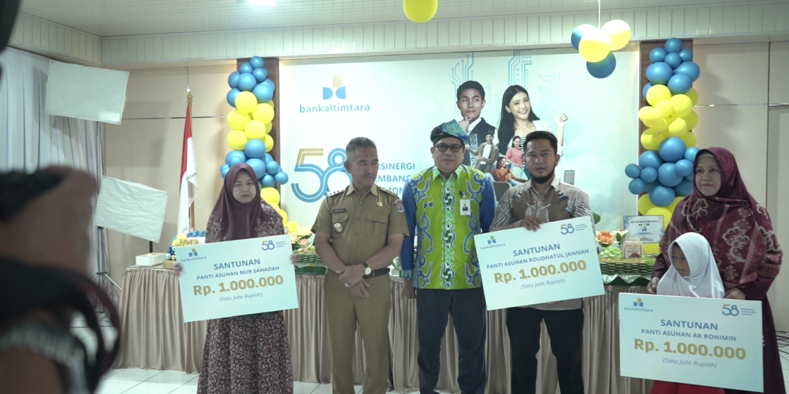 Bersinergi Membangun Harmoni Warnai HUT Bank Kaltimtara Ke 58