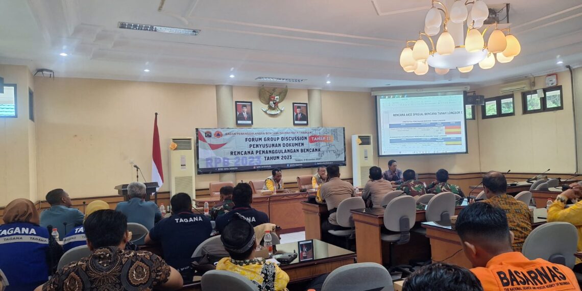 BPBD Tarakan Gelar FGD-II Guna Sepakati Issue Strategis Penanggulangan Bencana Di Tarakan