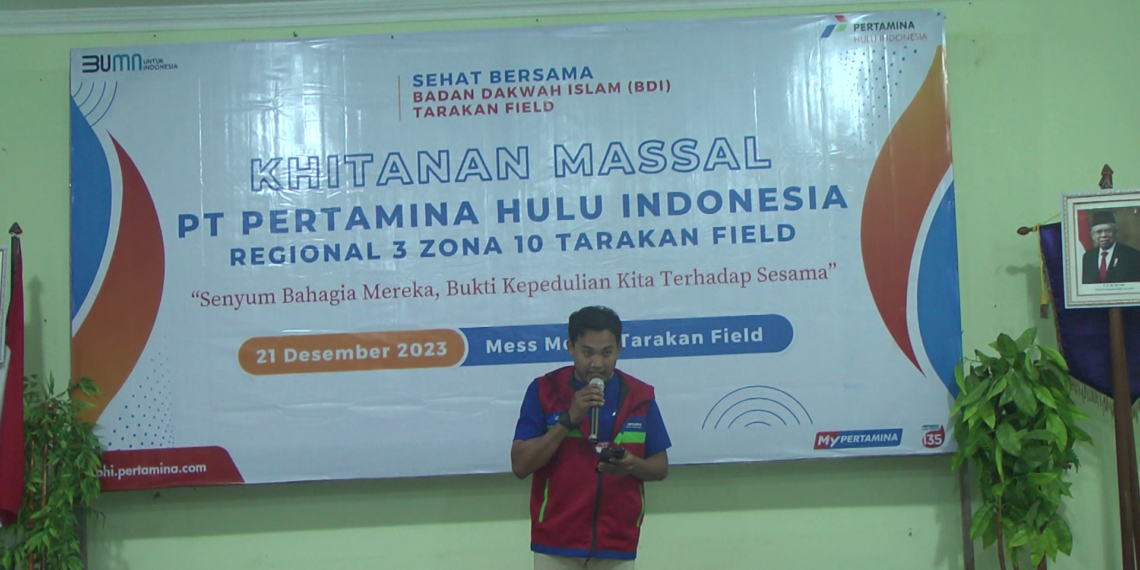 Badan Dakwah Islam-PT. Pertamina Hulu Regional 3 Zona 10 Fields Gelar Bhakti Sosial Kitanan Massal
