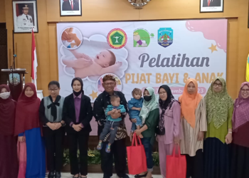 TAS, PPNI & PUSPA Tarakan Gelar Pelatihan Pijat Bayi Untuk Tekan Angka Stunting