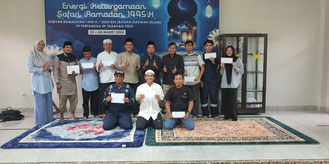 Lomba Adzan Syahdukan Suasana Safari Ramadhan Bersama BDI – Pertamina EP Tarakan Field