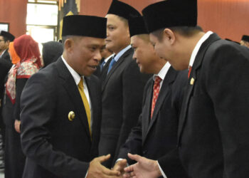 Bupati Bulungan Resmi Lantik Puluhan Pejabat Administrator dan Pengawas
