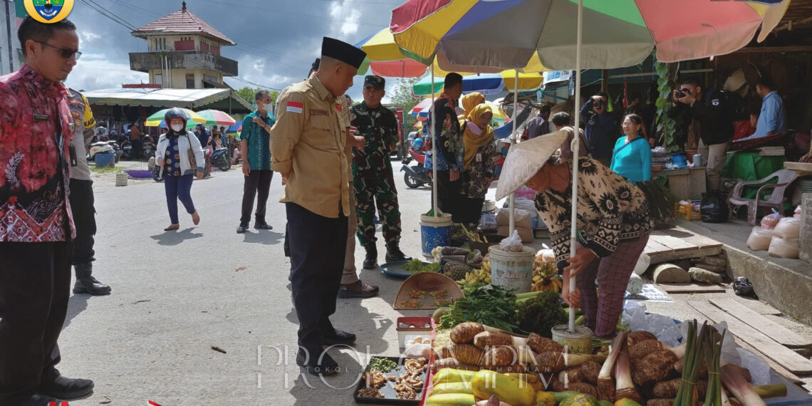 Bupati Bulungan Sidak Pasar Induk untuk Pantau Harga Barang Pokok