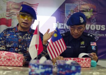 Polairud Polda Kaltara Desak Pembaharuan MOU Dengan Polis Marine Sabah Pada Rendezvous Di Perairan Sebatik