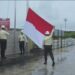 Meski Hujan Deras Sang Merah Putih Tetap Berkibar Di Pertamina EP Tarakan Fields